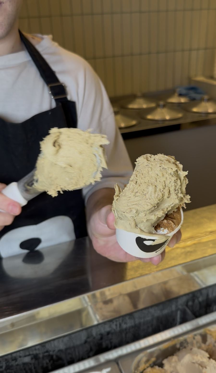 Helado artesanal en Kuono, Palermo Soho